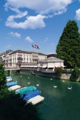 Das Traditionshotel Baur au Lac in Zürich