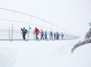 Engelberg, Zentralschweiz – Die höchstgelegene Hängebrücke Europas wurde eröffnet