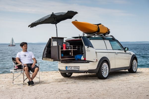 Für MINI Mini Clubman Clubvan Schonbezüge Sitzbezüge Beige Vorne Satz